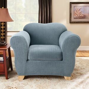 Sure Fit Heavyweight Suede 2-piece Slipcover